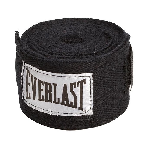 Everlast Classic Hand Wraps 120” Black - Kloppers Sport